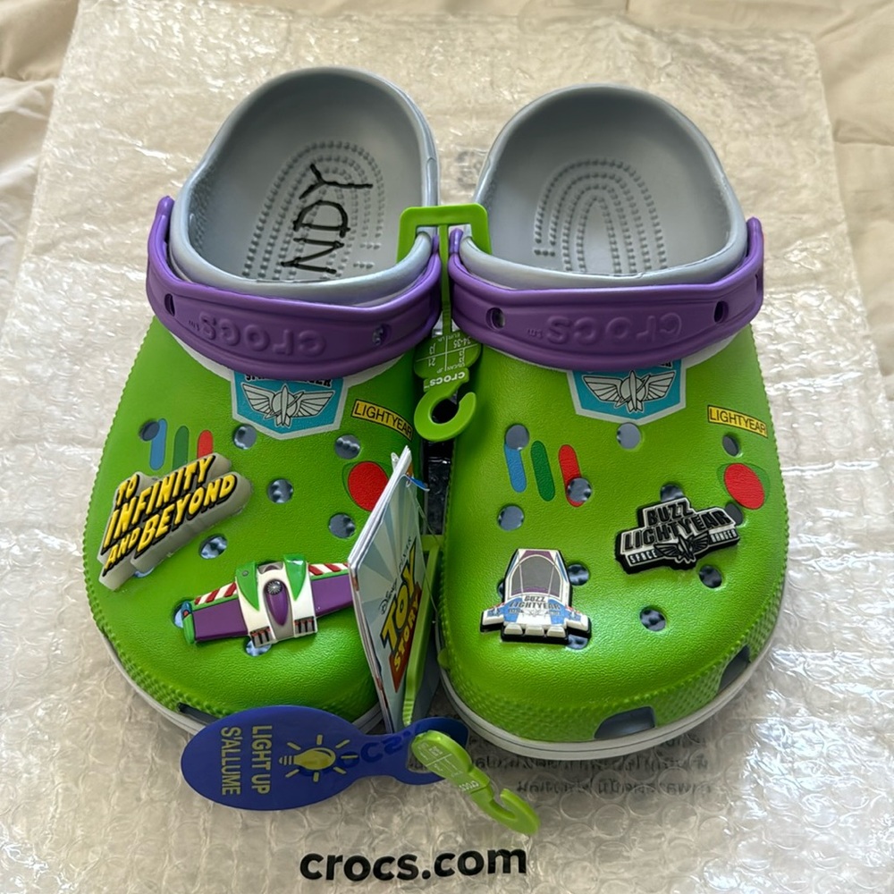 Crocs Toy Story buzz